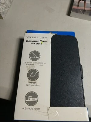 Designer IPad Case W/ Stand By Milan Black For Use w/ Most 7" - 8" Tablets - Image 1 of 4