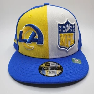 YOUTH Los Angeles Rams 2023 Sideline New Era 9FIFTY Gorra Snapback - Imagen 1 de 7
