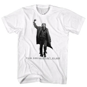 Camiseta para hombre The Breakfast Club Judd Nelson escena final película clásica - Imagen 1 de 5