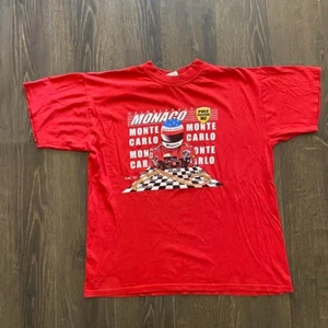 Vintage F1 monaco racing tee  Size;Xl - Picture 1 of 6