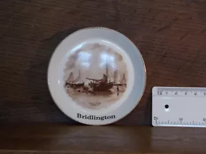 Antique Dish Bridlington England Souvenir - Katwijk Holland 1831 by JC Van Humik - Picture 1 of 4