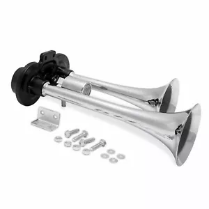 The Boss 2 Trumpet Dual-Tone Train Horn with Valve trigger horns 10210937 - Picture 1 of 6