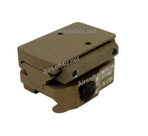 Riel de liberación rápida (en bronceado) para adaptador de montaje de mira RMR con elevador de 15 mm  - Imagen 1 de 2