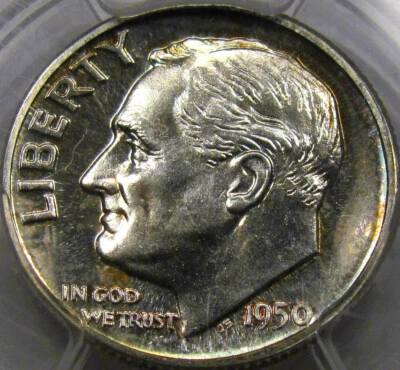 1950 Proof Roosevelt Dime PCGS PR-65...Extremely Nice with Pretty Rim Toning!! - Image 1 of 4