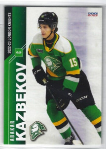 2022-23 London Knights (OHL) Abakar Kazbekov