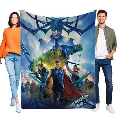 Thor Flannel Blanket: Ultra-Soft Bed & Sofa Cover, Ideal Gift for Boys & Girls - Image 1 of 4