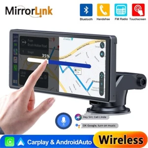 10.26" Touchscreen CarPlay Autoradio GPS Wireless Apple CarPlay + Android Auto - Bild 1 von 9