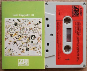 LED ZEPPELIN - III (ATLANTIC K450002) 1970s UK CASSETTE TAPE REISSUE - Picture 1 of 4