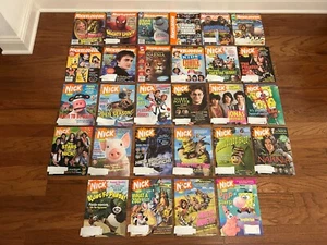 (28) Vintage 2004-2009 "NICKELODEON/NICK" Magazine Lot, HARRY POTTER! SPONGEBOB! - Picture 1 of 15