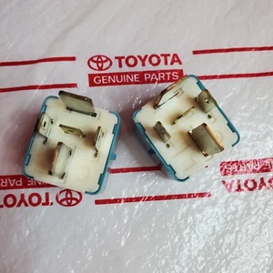 2 RELÉS DENSO GENUINOS TOYOTA LEXUS SCION P/N 90080-87025 AZUL PROBADO USADO - Imagen 1 de 13