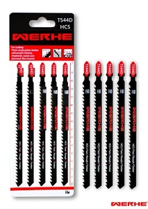 5 hojas de sierra de calar de madera 152mm T544D eje en T Bosch, Metabo, Makita Sagen - Imagen 1 de 10