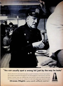 1957 American Institute of Men's & Boys' Wear Dress Right Vintage 1950s Print Ad - Picture 1 of 1