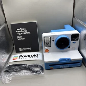 Polaroid One Step 2, blu estate, fotocamera mirino tipo I, fotocamera istantanea FUNZIONA - Foto 1 di 12