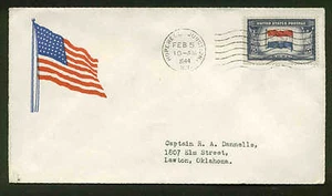 1944 WW2 PATRIOTIC SHERMAN  #10816 UNKNOWN  PUBLISHER  WWII - Picture 1 of 1