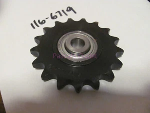 Toro / Exmark 17T Idler Sprocket Part# 116-6719 Sprocket-Idler, 17T for Aerator - Picture 1 of 11
