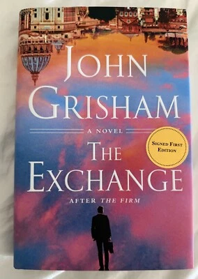 GRISHAM, John. The Exchange. New York: Doubleday, 2023. SIGNED, 1st/1st. Foto 1 de 4
