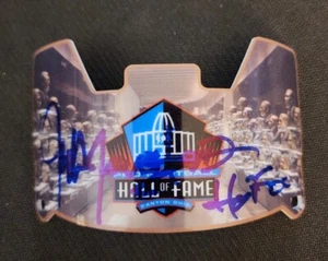 Jack Youngblood Signed HOF Visor For Mini Helmet Rare W/ Insc Rams JSA AI81205 - Picture 1 of 3