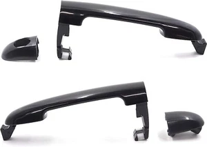 Set of 2 Front Left Right Pair Exterior Door Handle 826513K000 with Cap Cover - Picture 1 of 7