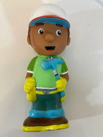 5" Handy Manny Pat Hammer Bath Tub Bathtub Toy PVC Plastic Action Figure Disney Cover