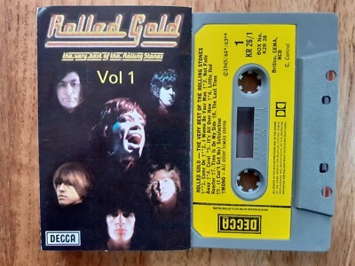 Rolled Gold - The Very Best of the Rolling Stones Vol 1 cassette - Decca KR 261. - Image 1 of 2