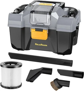 20V Cordless Vacuum Cleaner-Wet/Dry Shop Vac,2.6 Gallon Capacity,Compatible with - Picture 1 of 8