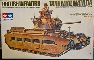 Tamiya 35024 Matilda British Infantry Tank Mk.II.,Maßstab1:35. Neuwertig - Bild 1 von 1