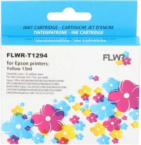 FLWR T1294 Yellow Compatible Cartridge for FLWR Epson NON OEM - Picture 1 of 2