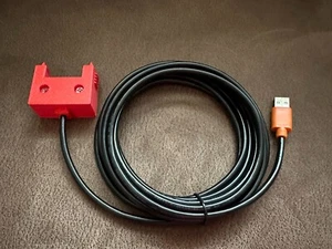*High Quality* 12FT Cable GOLD USB **RED** ADAPTER for *VAS6154*VAS6154A*PIWIS* - Picture 1 of 8