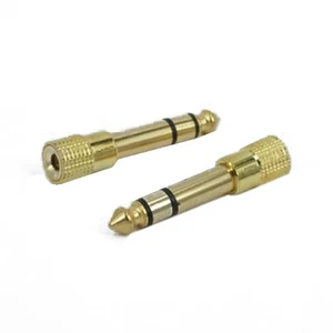  2 Pcs Kopfhöreradapter Mikrofon Stecken Audio-Adapter Mikrofonstecker - Bild 1 von 7