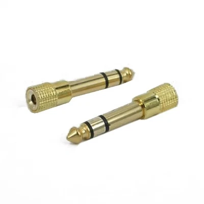  2 Pcs Kopfhöreradapter Mikrofon Stecken Audio-Adapter Mikrofonstecker - Bild 1 von 4