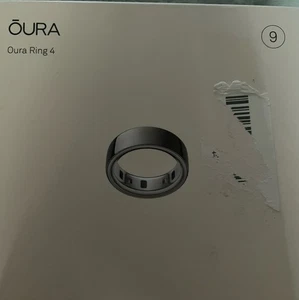 OURA Ring Gen 4 - Silver/Argente - Size 9 - Open Box - Picture 1 of 1