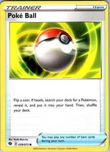 Poke Ball 059/073 Percorso del Campione Regolare Comune Nuovo con etichette - Foto 1 di 2