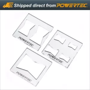 Kit de plantillas de incrustación de mariposas POWERTEC 71728 | Router y conjunto decorativo de 3 - Imagen 1 de 6