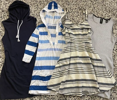 THE LIMITED Birds XS MERONA Little Black Dress BELTED SHEATH SCALLOPED 4 6 8 M L - Изображение 1 из 2