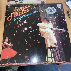 Enrico Macias 2 Album disc-Le violon de mon pere-NM - Picture 1 of 10