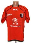 STADE TOULOUSAIN RUGBY UNION SHIRT JERSEY BLK SIZE XL ADULT