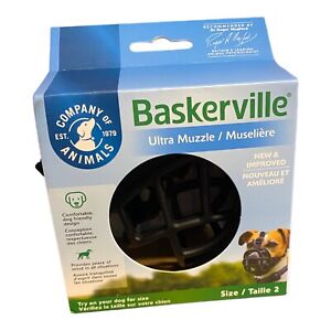 Baskerville Ultra Muzzle Black Size 2