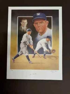 Joe Sewell Indians, Yankees & Christopher Paluso Signed LE Lithograph #503/800 - Picture 1 of 1