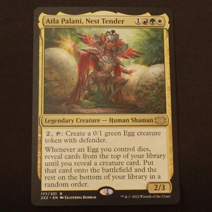 Atla Palani, Nest Tender Magic The Gathering Double Masters 2022 raro 177 casi nuevo - Imagen 1 de 6