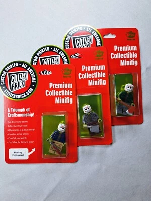 Citizen Brick - x3 Hockey Enthusiast - 3 variations triple pack - new in package - Image 1 of 4