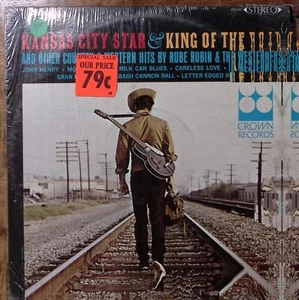 RUBE RUBIN & THE WESTERS KANSAS CITY STAR-KING OF THE ROAD &... VINYL LP 195-54 - Picture 1 of 4