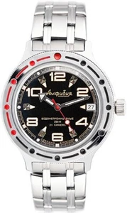 Vostok Amphibia 420335 Uhr Militär Taucher mechanisch Automatik USA Verkäufer - Bild 1 von 7