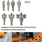 15-55mm TCT Cemented Carbide Tip Hole Saw Metal Drill Bit Stainless Steel Cutter
