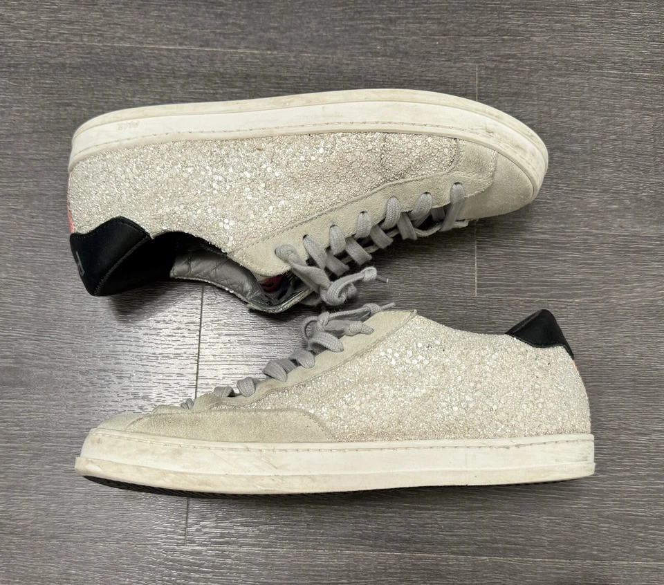 Tenis para mujer P448 John Glitter arco iris guepardo rosa rayas minimalistas 38 Foto 1 de 4