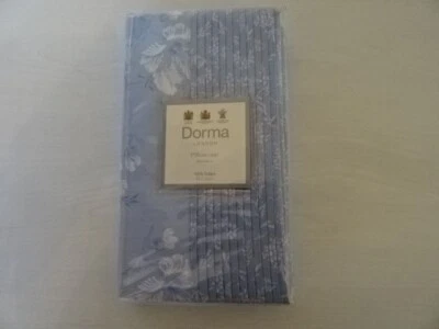DORMA "BOTANICA BLUE " PILLOWCASE BNIP - Image 1 of 2