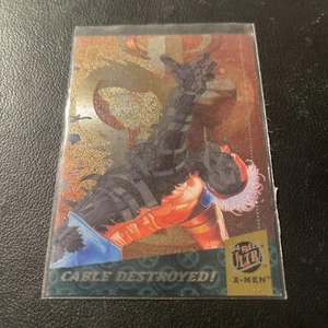 Marvel '94 Fleer Ultra X-Men Cable Destroyed Edición Limitada 2 de 6 - Imagen 1 de 2