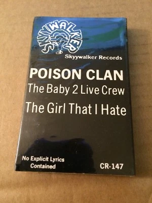 POISON CLAN THE GIRL THAT I HATE FACTORY SEALED CASSETTE SINGLE C48 - Image 1 of 4