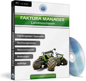 Faktura Manager Landmaschinen u. Traktoren Software,Werkstattsoftware,Reparatur - Bild 1 von 4