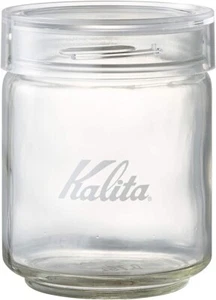 Contenedor de almacenamiento de granos de café Kalita vidrio 250 g embalaje antibacteriano #44271 - Imagen 1 de 5