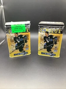 MARIO LEMIEUX PITTSBURGH PENGUINS 1 SEALED, 1 Opened 4METAL CARDS Per Box - Picture 1 of 3